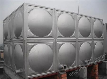 温|州健升厂家供应304不锈钢消防保温水箱 蓄水箱方形加厚大容量