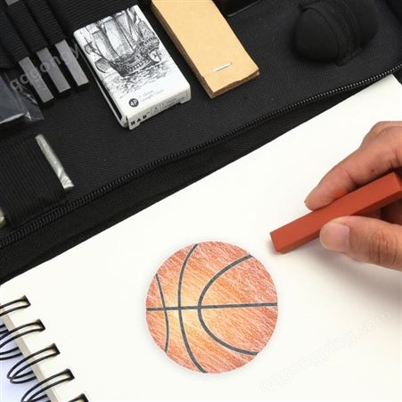 厂家现货48件素描铅笔套装 初学者素描工具 美术绘画素描笔画笔