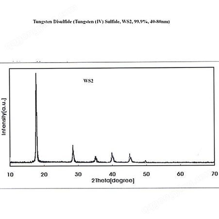 高纯纳米级二硫化钨 WS2-200nm
