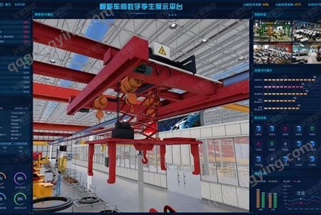 火星视觉 虚拟数字工厂设计 按需定制 数 字孪生车间